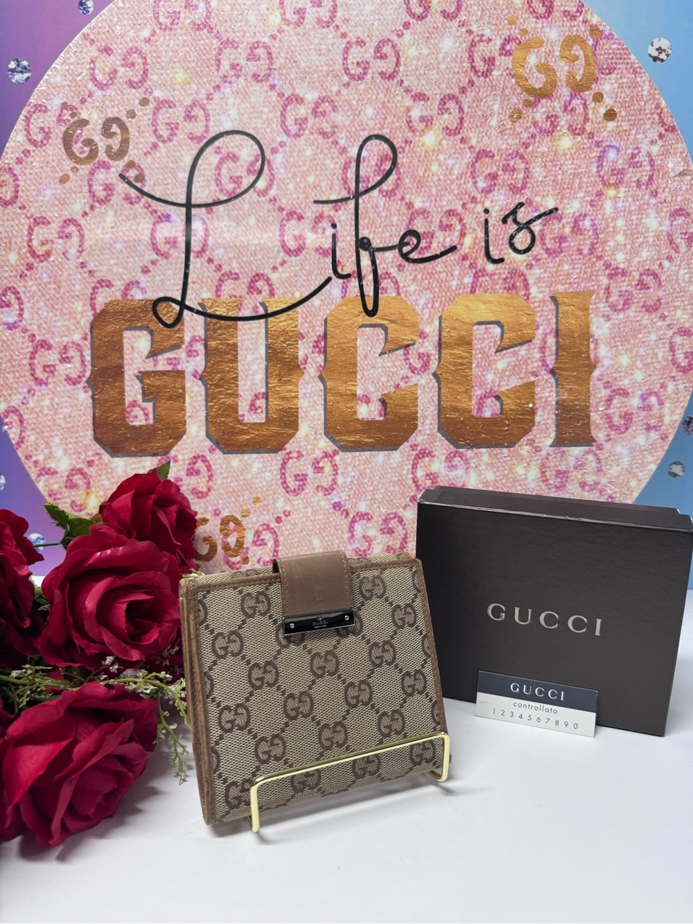 🇮🇹 GUCCI MEDIUM GUCCISSIMA UNISEX WALLET